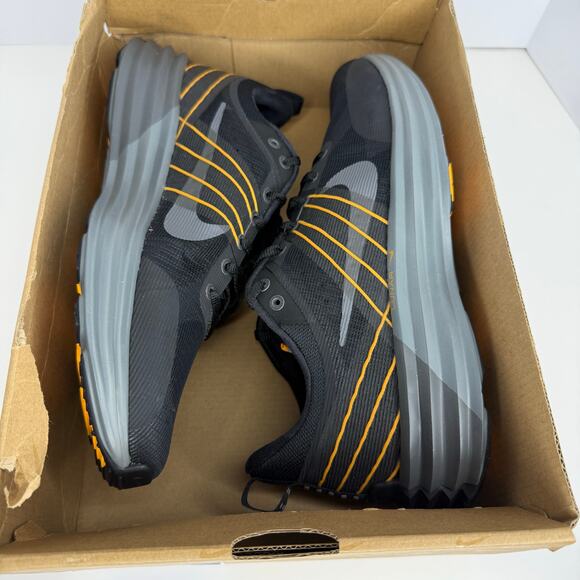 Nike Lunar Roam Black/Iron Grey-Smoke Grey Size 12 Men - Picture 7 of 8